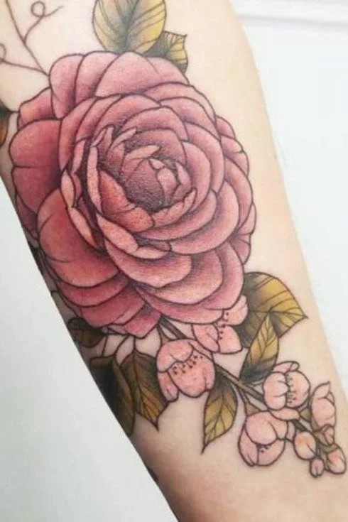 camellia tattoo