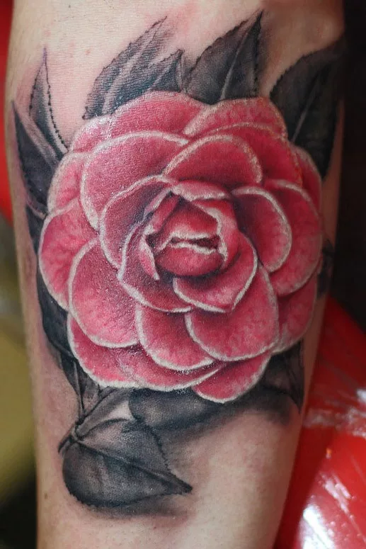 camellia tattoo