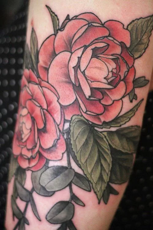 camellia tattoo