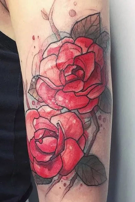 camellia tattoo