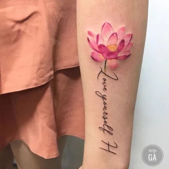 lotus tattoo