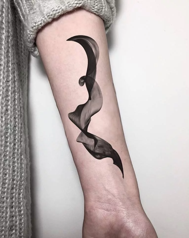 smoke tattoo