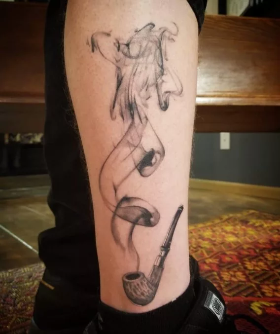 smoke tattoo