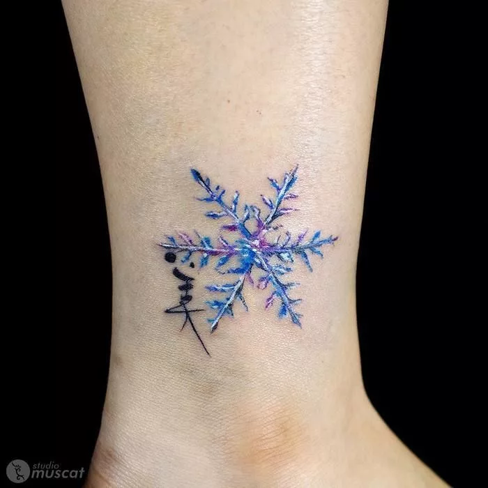 ankle tattoo