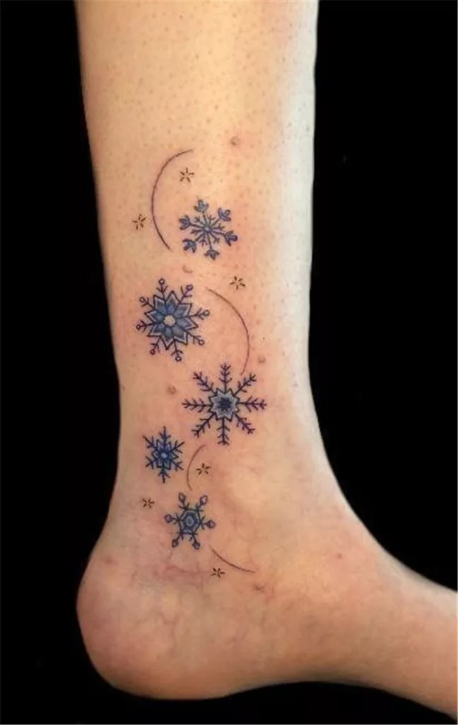 snowflake tattoo