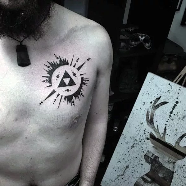 chest tattoo