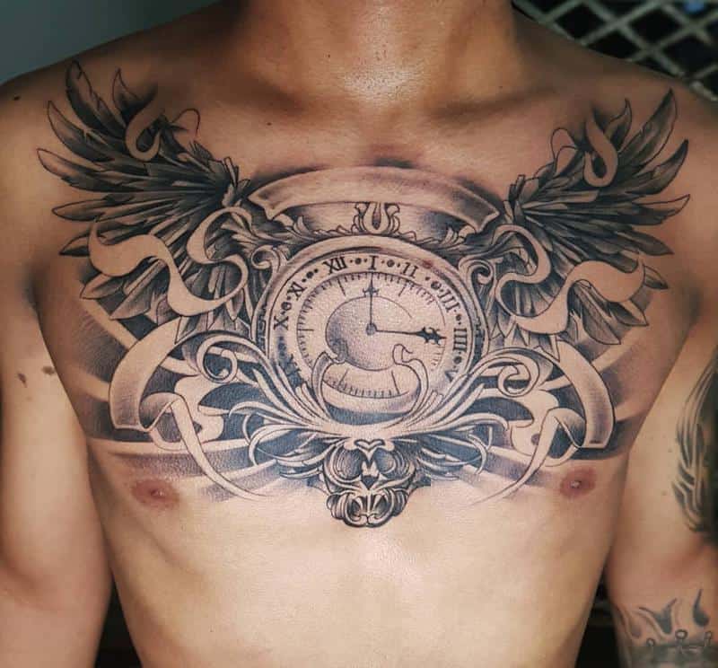 chest tattoo