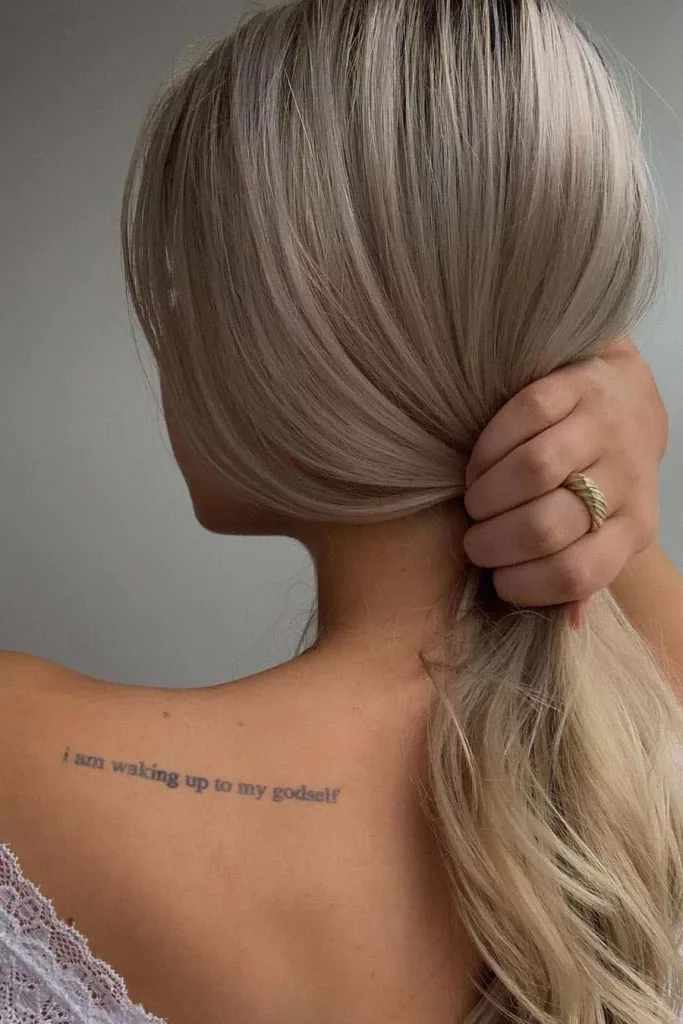 quote tattoo