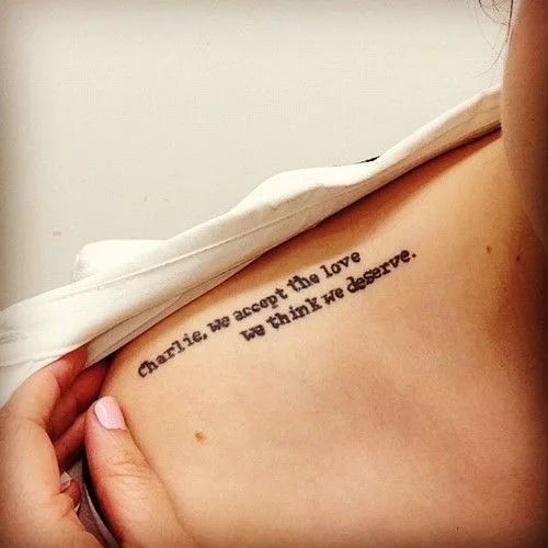 quote tattoo