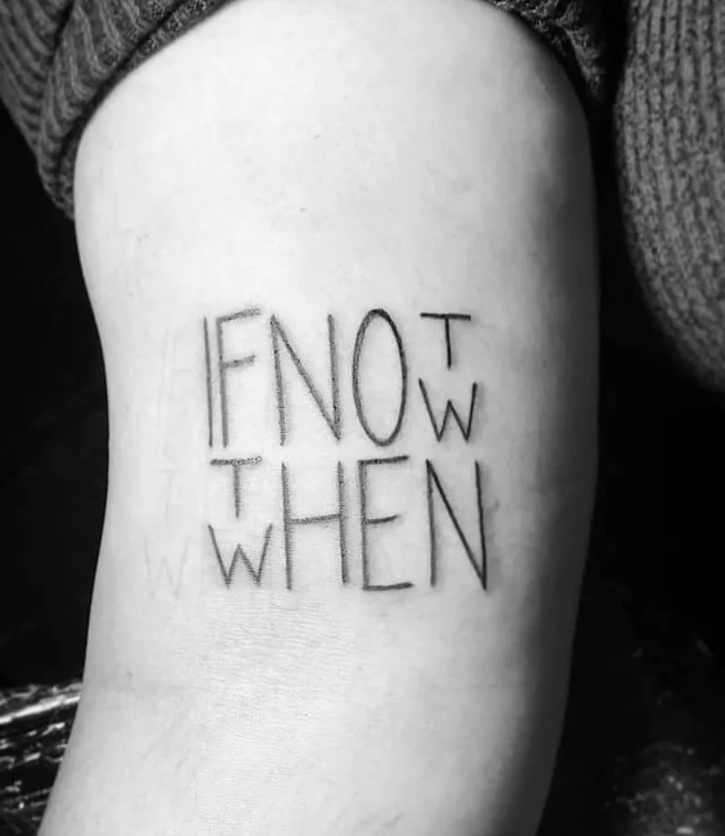 quote tattoo