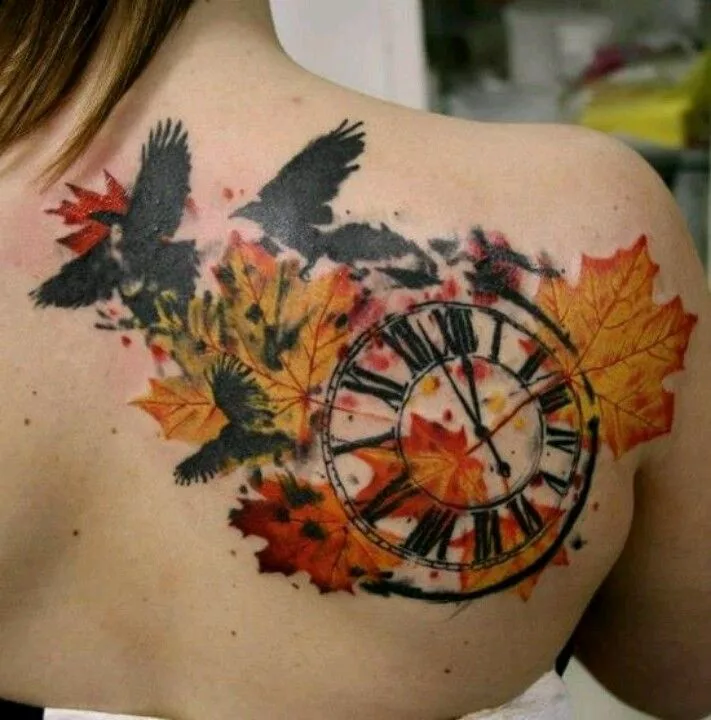 fall tattoo