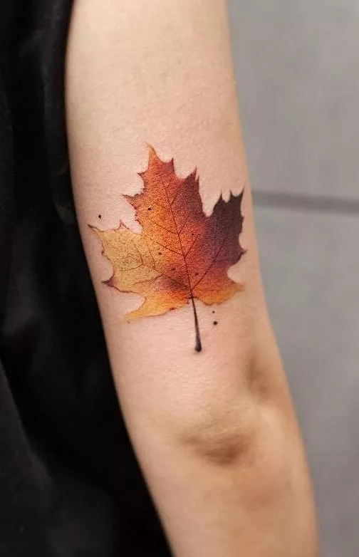 fall tattoo