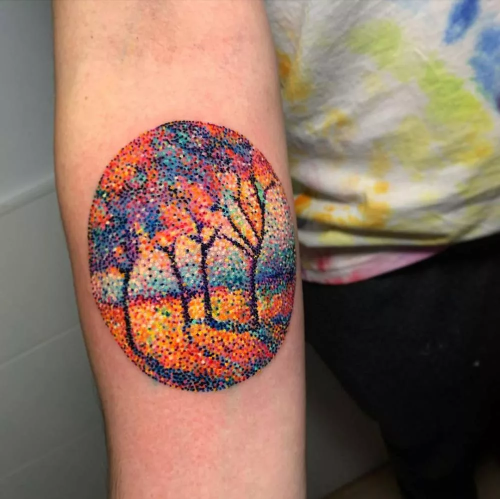 fall tattoo