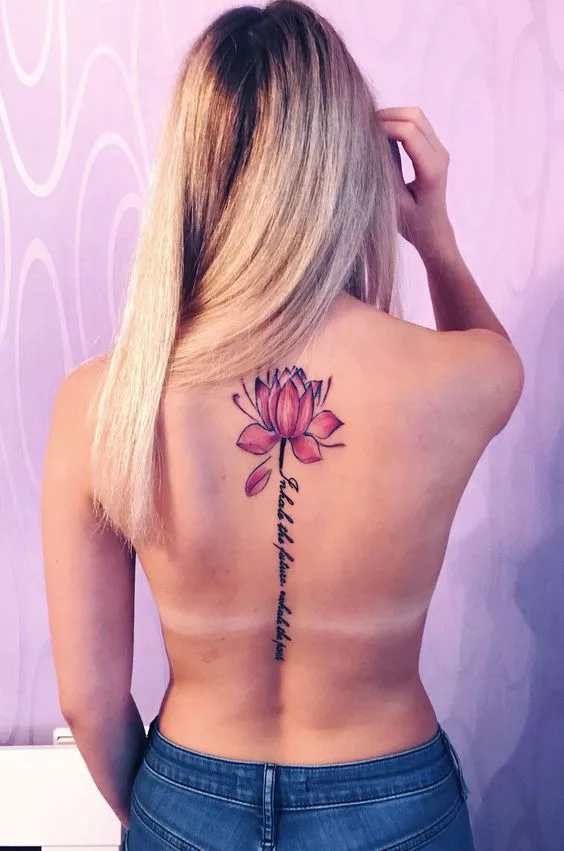 lotus tattoo