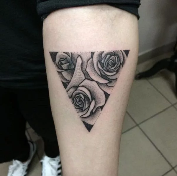 black and grey tattoo