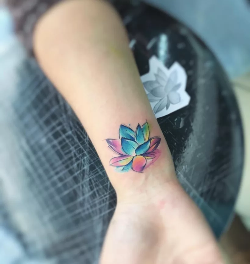 flower tattoo