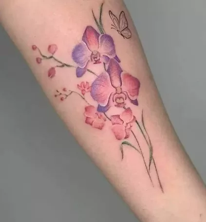 flower tattoo