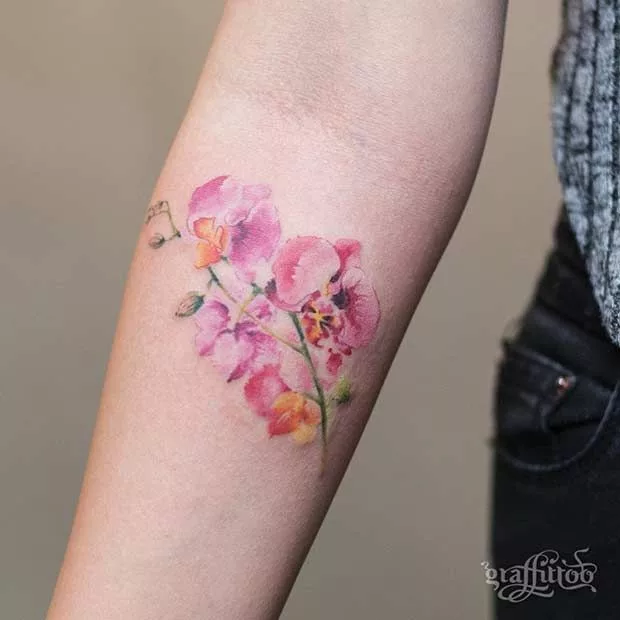 flower tattoo