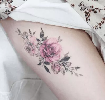 flower tattoo