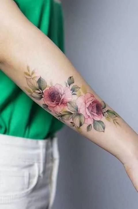 flower tattoo