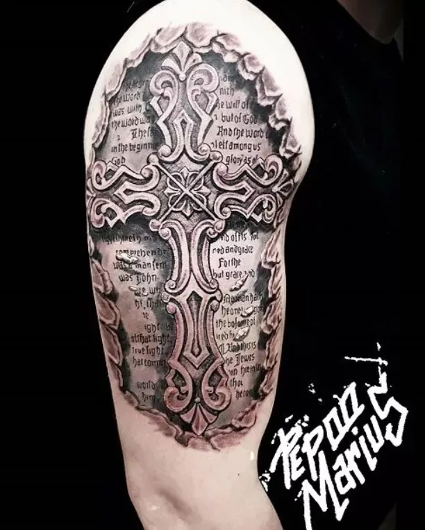 3D tattoo for men